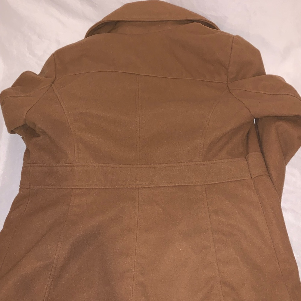 Women’s Brown Peacoat - Picture 3 of 3